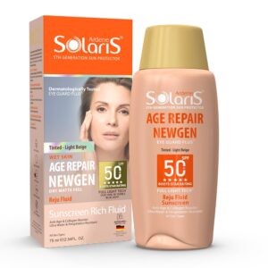 فلوئید ضد آفتاب SPF50 سولاریس ایج ریپیر نیوژن آردن 75 میلی لیتر