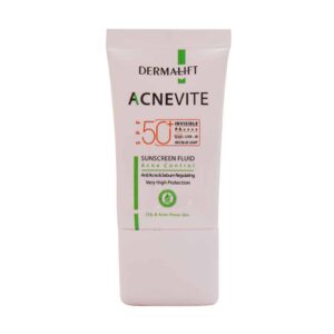 فلوئید ضد آفتاب آکنویت SPF50 درمالیفت مناسب پوست های چرب و جوشدار 40 میلی لیتر