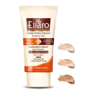 کرم ضد آفتاب کرم پودری فاقد چربی spf30 الارو 40 میلی لیتر